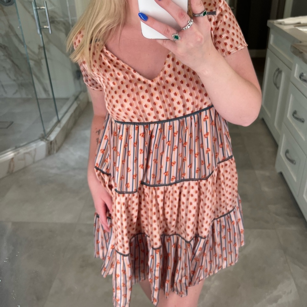UO Layered Babydoll Dress